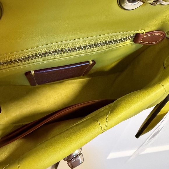 Coach Quilted Pillow Madison 18: Key Lime - Picture 3 of 5